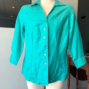 2/$25 East 5th Linen Blend Jacket NWT